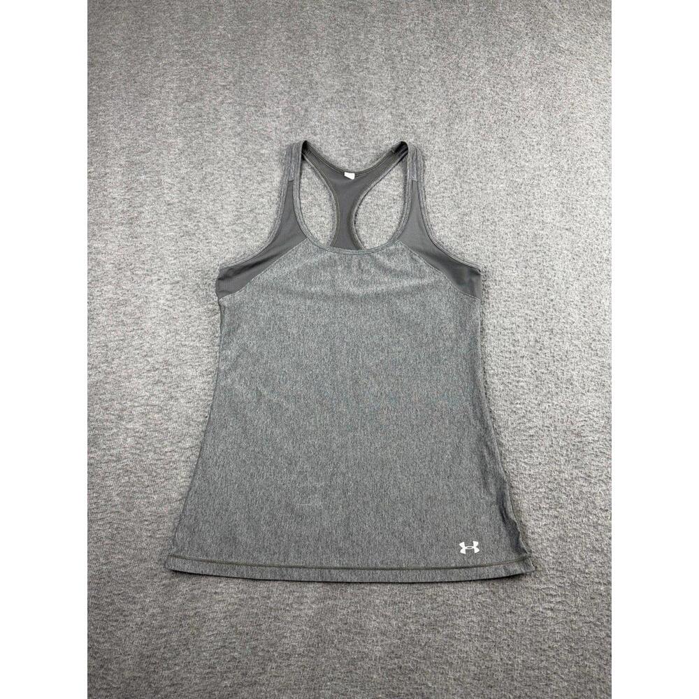 Under Armour Women's Gray Racerback‎ Athletic Tank Top Size Small